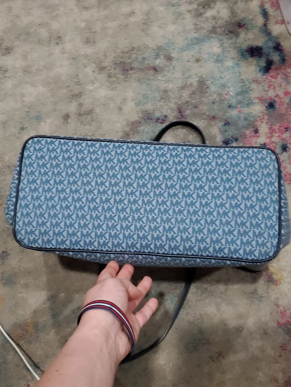 Michael Kors Carter Denim Tote
